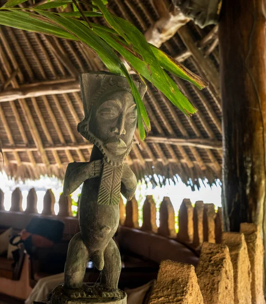 Винтажные Деревянные Изделия Местных Племен Кении — стоковое фото