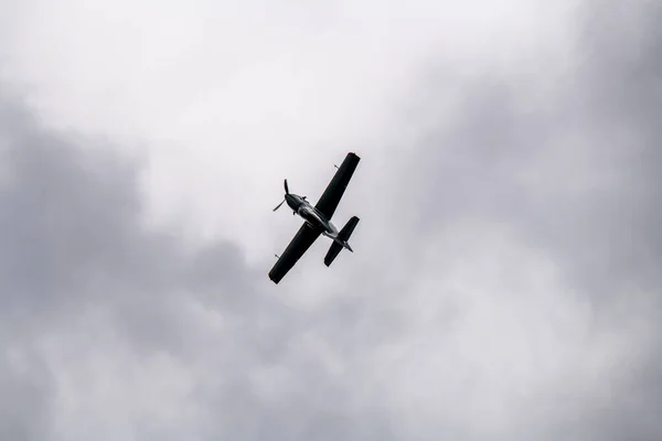 Demonstratievluchten Van Prachtige Sportvliegtuigen Maks Lucht Ruimtevaartsalon Zhukovsky 2021 — Stockfoto