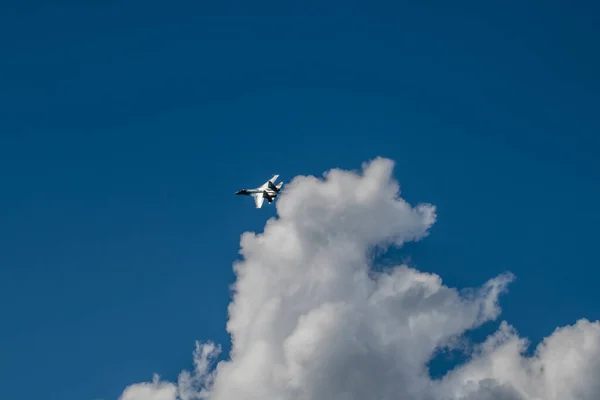 Temmuz 2021 Zhukovsky Deki Maks Uzay Gösterisinde Modern Savaş Uçaklarının — Stok fotoğraf
