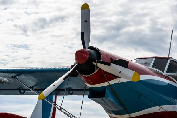 Fragments Large New Aircraft Max Aerospace Salon Zhukovsky July 2021 — Stock Photo, Image