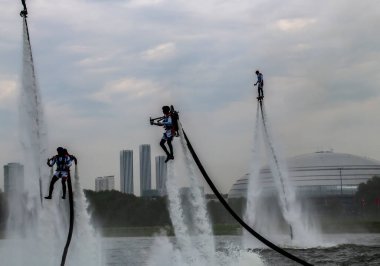 Spor parkındaki açık denizde uç rakamlar