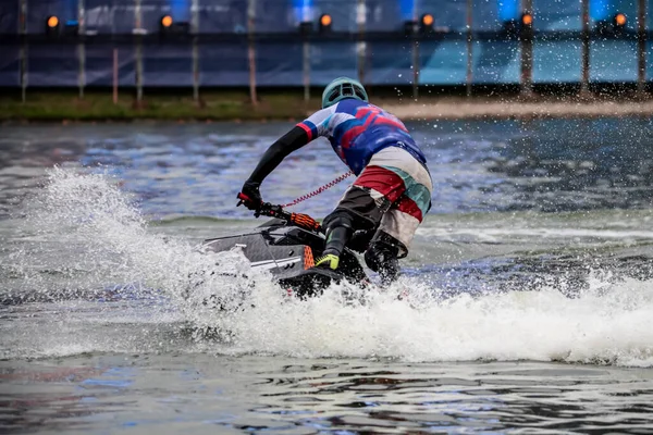 Freestyle Aquabike Freiwasser Bei Einem Sportereignis — Stockfoto