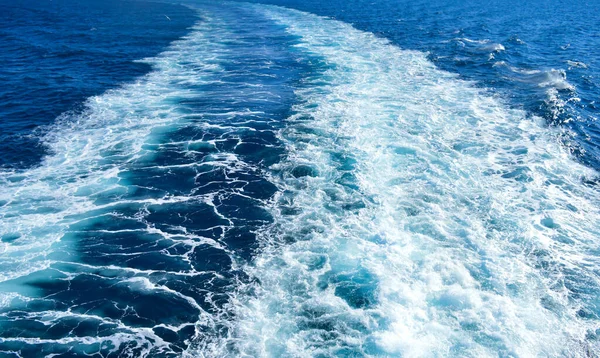 Vue Sur Mer Dessus Golfe Saronique Près Egine Grèce — Photo