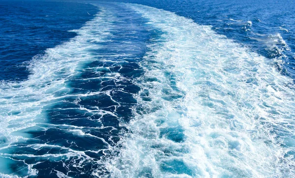 Vue Sur Mer Dessus Golfe Saronique Près Egine Grèce — Photo