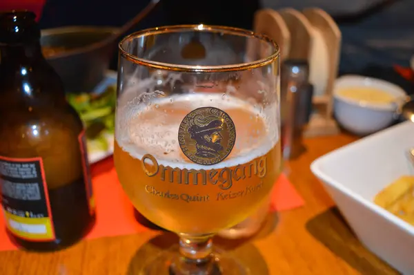Ghent Belgio Novembre Una Delle Famose Birre Del Birrificio Nel — Foto Stock