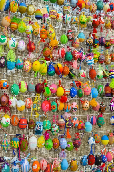 Kyiv Ukraine April Easter Eggs Exhibition April 2017 Kyiv Ukraine — Stock Photo, Image