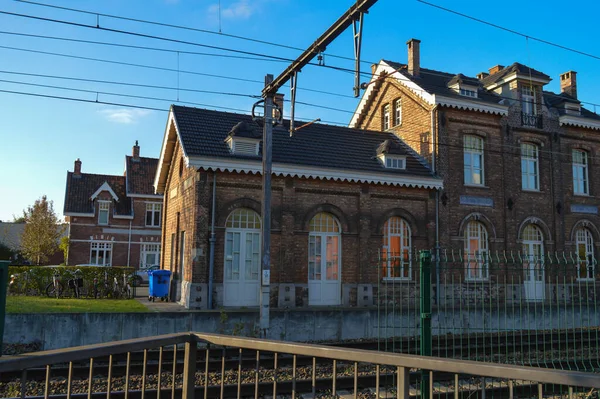 Ghent Bélgica Noviembre Antigua Estación Ferroviaria Gante Bélgica Noviembre 2017 —  Fotos de Stock