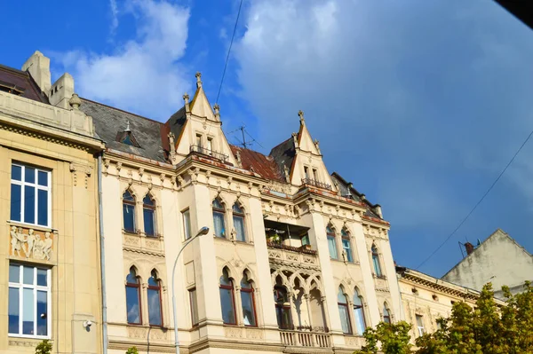 Lviv Ukraine Mei Oude Gebouwen Het Centrum Van Stad Zonnige — Stockfoto