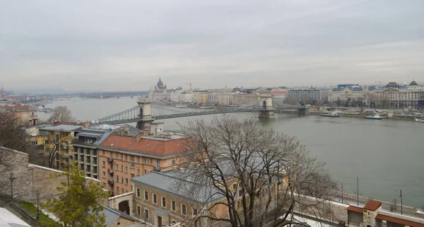 Budapest Hungría Diciembre 2017 Caminando Por Castillo Buda Budapest Diciembre — Foto de Stock