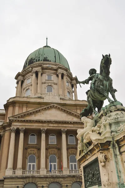 Budapest Hongarije December 2017 Standbeeld Van Prins Eugene Van Savoye — Stockfoto