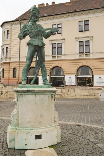 Budapest Ungheria Dicembre 2017 Passeggiata Sul Castello Buda Budapest Dicembre — Foto Stock