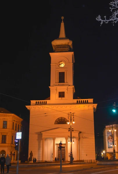 Budapest Ungarn Dezember 2017 Reformierte Kirche Budapest Dezember 2017 — Stockfoto