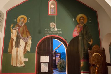 PROTARAS, CYPRUS - 11 Haziran: Protaras, Kıbrıs Rum Kesimi Profitis Elias Kilisesi.