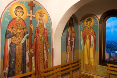 PROTARAS, CYPRUS - 11 Haziran: Protaras, Kıbrıs Rum Kesimi Profitis Elias Kilisesi.