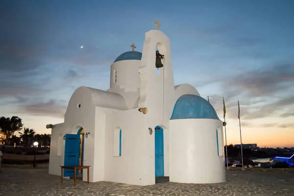 Pernera Cyprus June Nicholas Church Louma Beach Pernera Cyprus 2018 — 스톡 사진