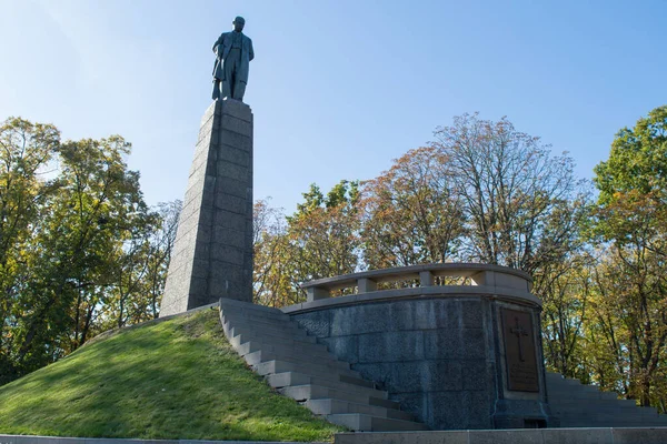 Kaniv Ukraine Octobre Monument Taras Shevchenko Sur Colline Taras Chernecha — Photo