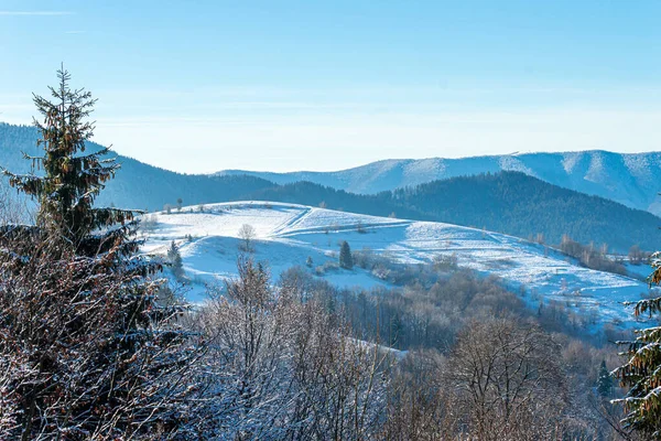 Panoramatický Výhled Syneviru Karpatské Hory Ukrajina — Stock fotografie