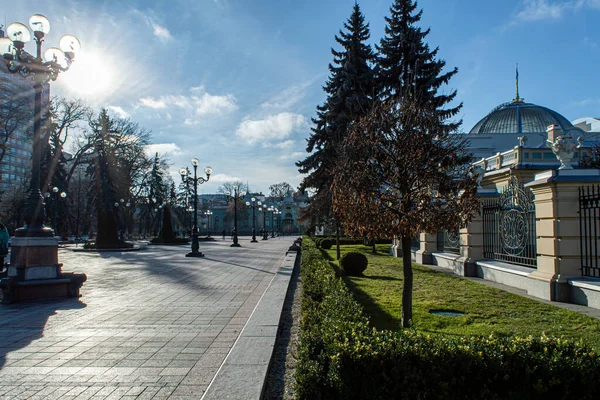 Kyiv Ukraine January 2020 Verkhovna Rada Building Parliament House Hrushevsky — 图库照片