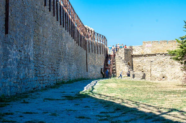 Bilhorod Dnistrovskyi Ucrânia Agosto 2020 Visitando Fortaleza Akkerman Bilhorod Dnistrovskyi — Fotografia de Stock