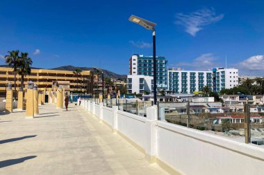 TORREMOLINOS, İspanya - 28 Şubat 2025 'te İspanya' nın Torremolinos kentinde Sansuena 'nın bakış açısı