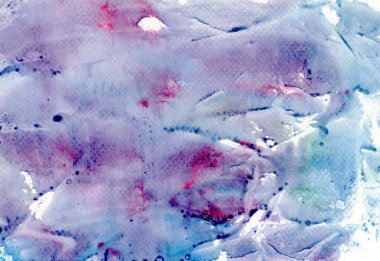 Kağıt üzerine soyut suluboya resim, arka plan için el boyası