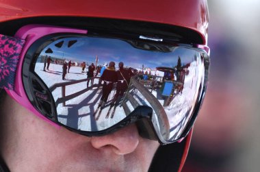 Avusturya 'da kış sporları, Feuerkogel kayak alanı (Ebensee, Salzkammergut, Gmunden bölgesi, Yukarı Avusturya, Avusturya)