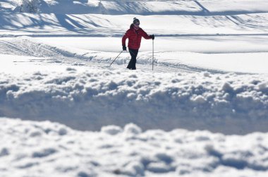 Kış harikalar diyarı Yukarı Avusturya 'nın güneyindeki Gosau kros kayakları için bir cennettir..