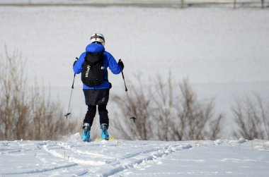 Grnberg 'de kayak turnuvaları (Gmunden bölgesi, Yukarı Avusturya, Avusturya)