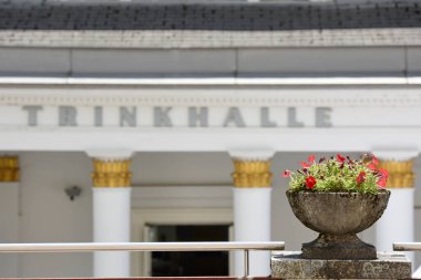 Bad Ischl İçki Salonu, Salzkammergut, Yukarı Avusturya, Avusturya, Avrupa 