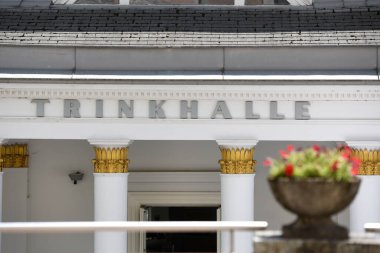 Bad Ischl İçki Salonu, Salzkammergut, Yukarı Avusturya, Avusturya, Avrupa 