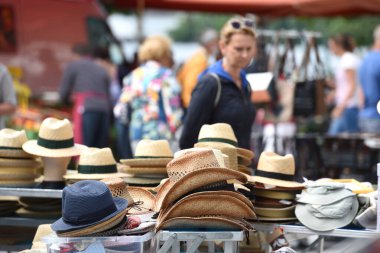 Gmunden, Yukarı Avusturya 'da haftalık yeşil pazar; Avusturya, Avrupa