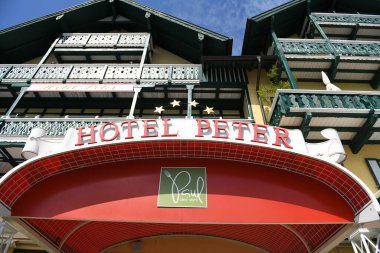 Wolfgangsee Gölü, Gmunden Bölgesi, Salzkammergut, Yukarı Avusturya; Avusturya; Avrupa