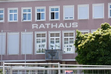 Attnang-Puchheim belediye binası, Yukarı Avusturya, Avusturya, Avrupa