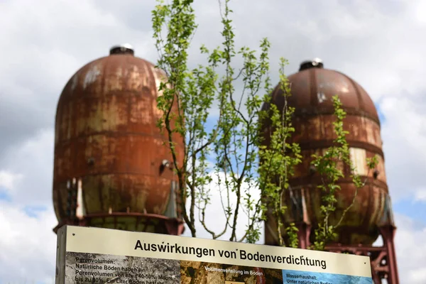 Digestore Industriale Polpa Monumento Steyrermhl Salzkammergut Alta Austria Austria Europa — Foto Stock