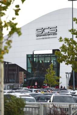 Avrupa 'nın en büyük alışveriş merkezlerinden biri olan Viyana' nın güneyindeki SCS.