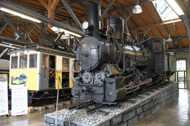 Lokwelt Demiryolu Müzesi Freilassing, Bavyera, Almanya, Avrupa