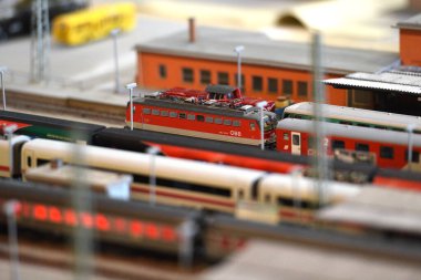 Lokwelt Demiryolu Müzesi Freilassing, Bavyera, Almanya, Avrupa