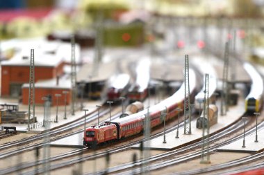 Lokwelt Demiryolu Müzesi Freilassing, Bavyera, Almanya, Avrupa