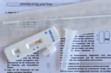 Avusturya, Avrupa 'da antijen testi için Corona test kiti