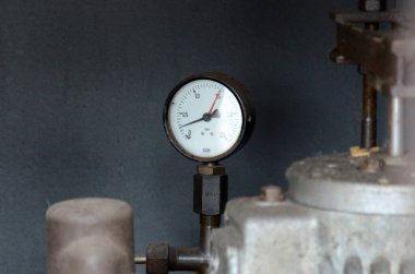 Duisburg-Nord 'daki peyzaj parkı kapatılmış bir çelik fabrikası, Almanya