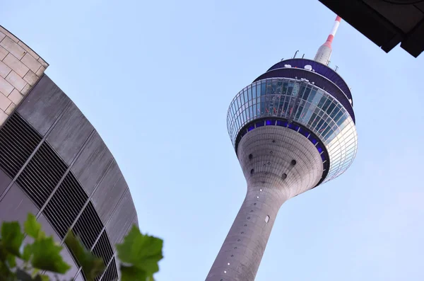 Torre Del Rin Duesseldorf Alemania Europa — Foto de Stock