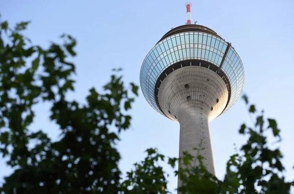 Torre Del Rin Duesseldorf Alemania Europa — Foto de Stock