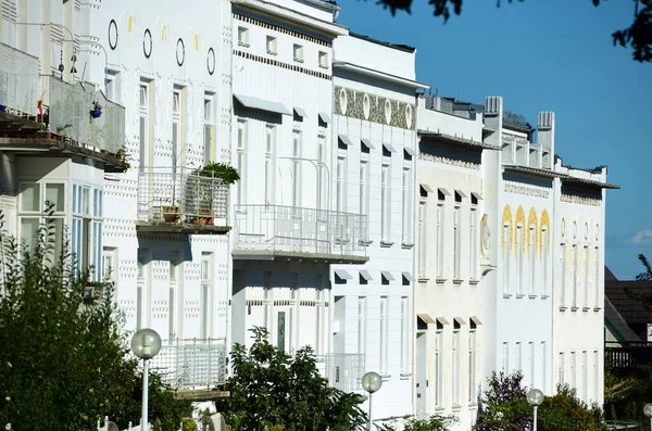 Maisons Rangée Art Nouveau Brunn Gebirge Autriche — Photo