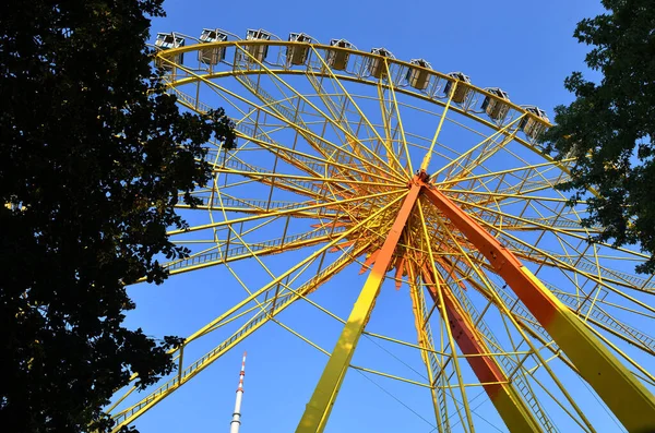 Ferris Koło Monachium Olympic Park Serii Lato Mieście Zamiast Odwołanego — Zdjęcie stockowe