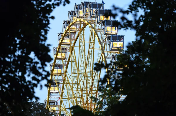Pariserhjul Münchens Olympiska Park Serien Summer City Stället För Den — Stockfoto