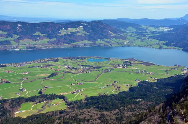 View Schober Mondsee Upper Austria Austria Europe —  Fotos de Stock