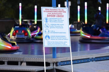 Corona iptal edilen Ekim Festivali yerine Olympiapark Münih 'e gitmeyi emrediyor.