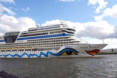 Hamburg, Almanya ve Avrupa 'da seyir gemisi AIDAsol