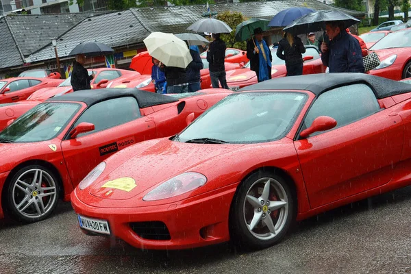 Reunión Ferrari Salzkammergut Austria Europa — Foto de Stock