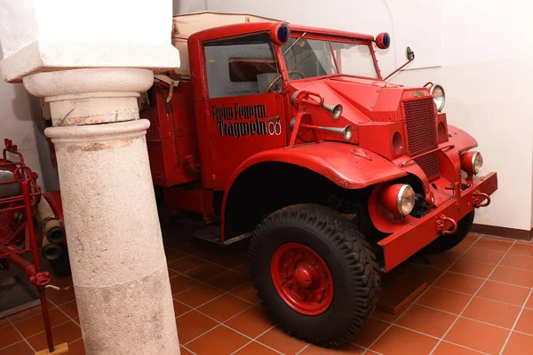 Motor Bomberos Clásico Museo Bomberos Sankt Florian Austria Europa — Foto de Stock